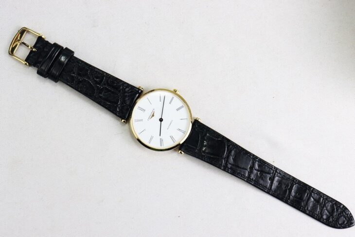 ĐH Nam : Longines La Grande L4.908.2.11.2 Automatic Demi Vàng – Size 36mm..