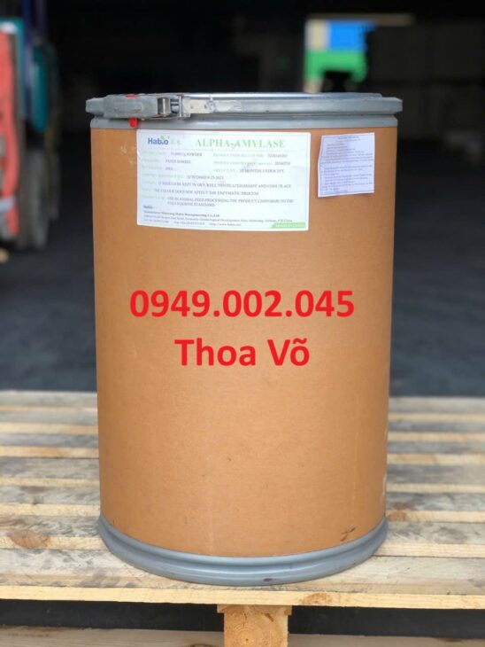 ENZYME AMYLASE – Phân Giải Tinh Bột, Giảm Nhớt Ao Bạt, Hỗ Trợ Tiêu Hóa Hiệu Quả Cho Thủy Sản