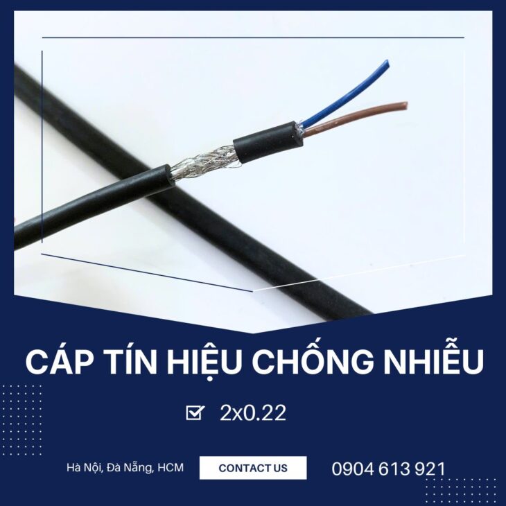Cáp tín hiệu chống nhiễu 2×0.22/4×0.22/6×0.22 Altek Kabel