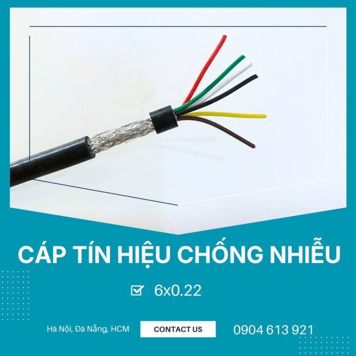Cáp tín hiệu chống nhiễu 2×0.22/4×0.22/6×0.22 Altek Kabel