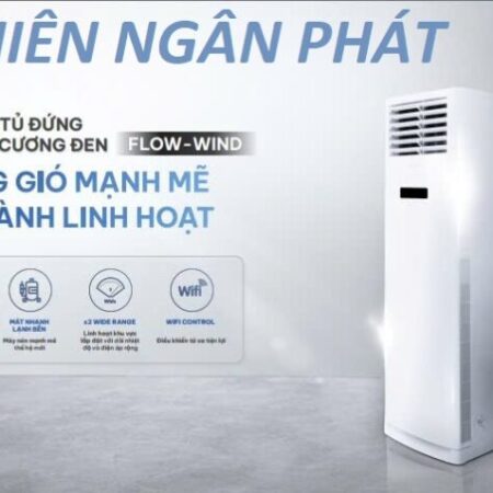 Máy lạnh tủ đứng Gree 2.0HP GVC18AL-K6NNC7A