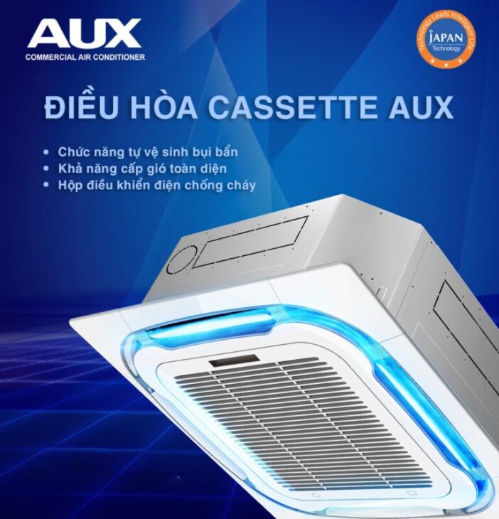 Thi công Máy Lạnh Âm Trần AUX 18000BTU Inverter ALCA – C18/4DR3QAB