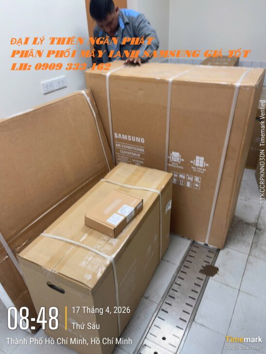Đại lý máy lạnh Samsung giá tốt sỉ & lẻ tại HCM uy tín