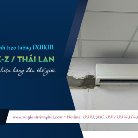 Máy lạnh treo tường DAIKIN 1.5HP FTKZ35 cho không gian phòng ngủ Biệt thư/Căn hộ