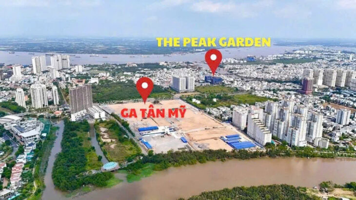 Nhận giữ chỗ 200 căn The Peak Garden Quận 7 sát cạnh nhà ga Tân Mỹ, Quận 7 với giá từ 75 triệu/m