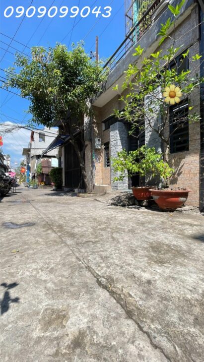 Bán nhà mặt phố Tân Thới Nhất, Q12, 75m², 4 tầng, 4PN, sổ hồng 7.2 tỷ. LH: 0909099043