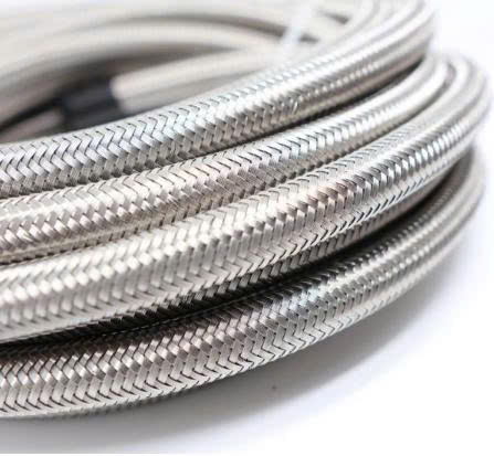Ống chịu nhiệt Teflon PTFE lưới inox