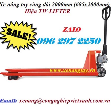 Báo giá xe nâng tay thấp mới nhất hiện nay