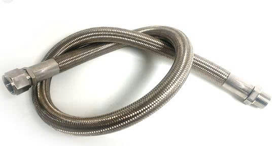 Ống chịu nhiệt Teflon PTFE lưới inox