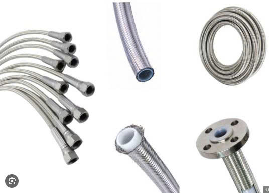 Ống chịu nhiệt Teflon PTFE lưới inox