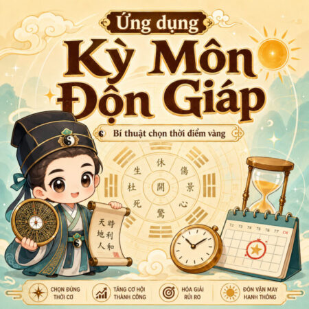 Ứng dụng Kỳ Môn Độn Giáp – bí thuật chọn thời điểm vàng Ứng dụng Kỳ Môn Độn Giáp – bí thuật chọn thời điểm vàng