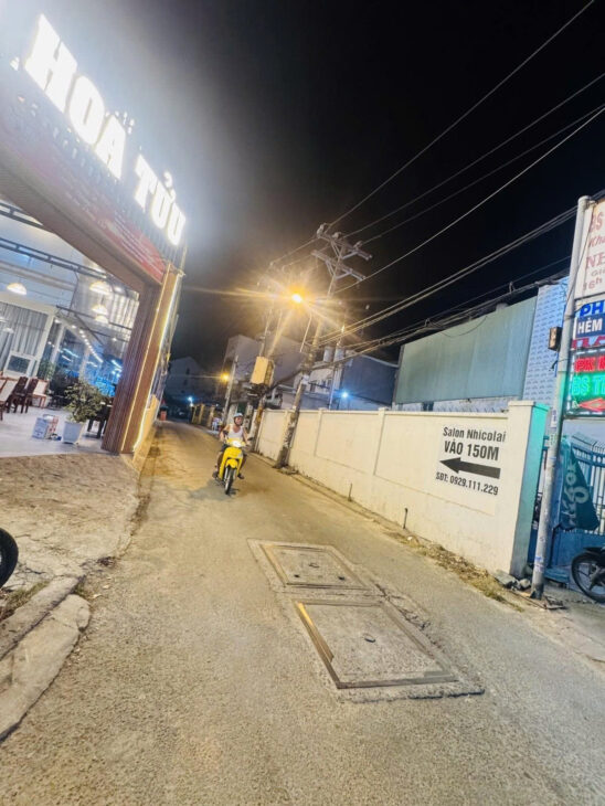 BÁN ĐẤT TẶNG NHÀ – 2 MẶT HẺM – TÂN THỚI NHẤT Q12