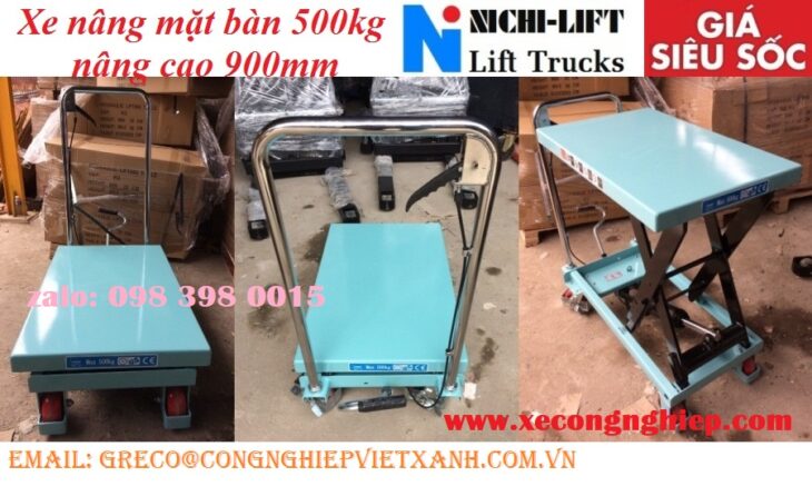 Xe nâng mặt bàn có phù hợp nhà máy thông minh