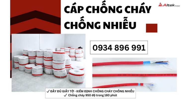 Dây Chống Cháy Chống Nhiễu 2×0.75mm² Sẵn Kho Tại TP.HCM, Bình Dương