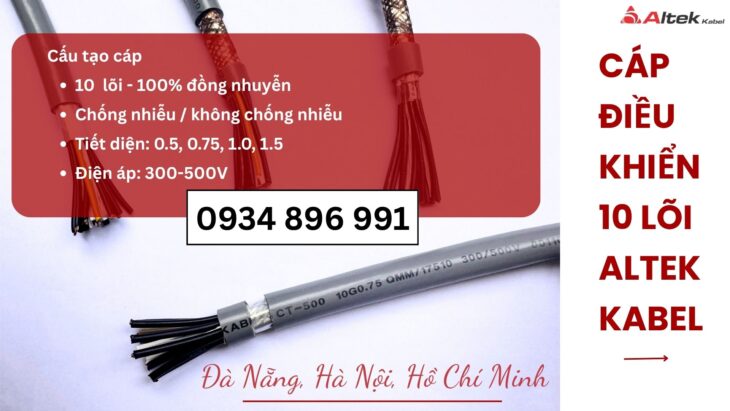 Phân Phối Cáp Tín Hiệu Chống Nhiễu 10×1.5 mm² Tại Gia Lai, Bình Định, Khánh Hòa Phân Phối Cáp Tín Hiệu Chống Nhiễu 10×1.5 mm² Tại Gia Lai, Bình Định, Khánh Hòa