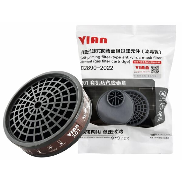 Phin lọc than hoạt tính VIAN 301 – Giải pháp lọc hơi hữu cơ hiệu quả