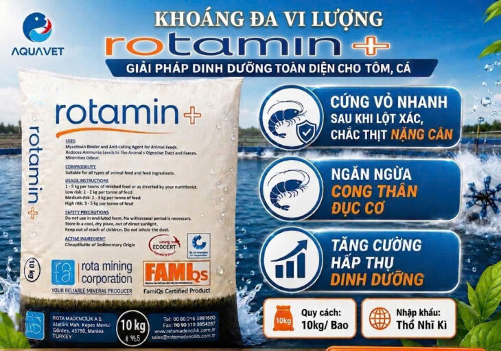 KHOÁNG TỔNG HỢP ĐA VI LƯỢNG ROTAMIN NHẬP KHẨU