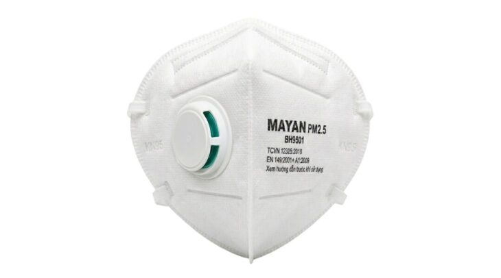 Khẩu trang MAYAN PM2.5 BH9501 có van (2 cái) – Lọc bụi mịn, dễ thở hơn Khẩu trang MAYAN PM2.5 BH9501 có van (2 cái) – Lọc bụi mịn, dễ thở hơn