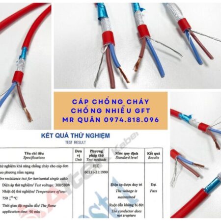 Cáp báo cháy chống cháy 2×1.5 – Tổng kho Altek