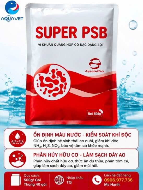 Rhodo super psb , Kiểm soát khí độc, ổn định PH