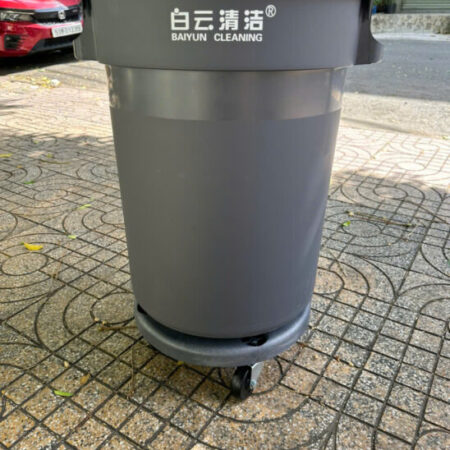 Thùng rác HDPE dung tích 80L Thùng rác HDPE dung tích 80L