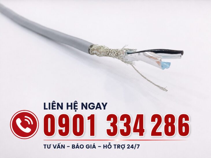 Báo Giá Cáp Tín Hiệu Vặn Xoắn 2 Lớp Chống Nhiễu RS485 ALTEK KABEL