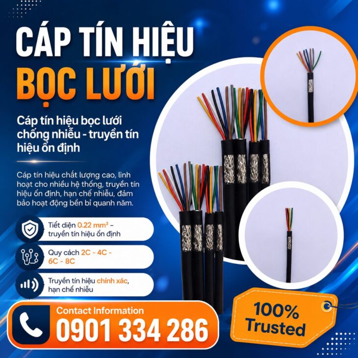Cáp Tín Hiệu Chống Nhiễu 0.22 mm² ALTEK KABEL