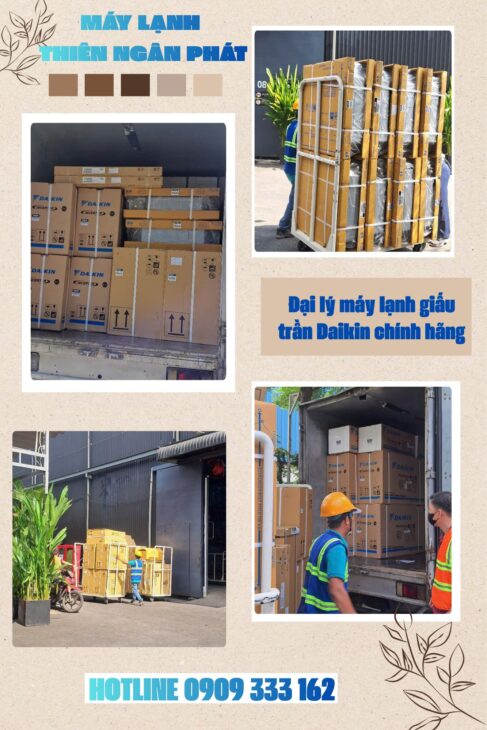 MÁY LẠNH GIẤU TRẦN NỐI ỐNG GIÓ DAIKIN CHÍNH HÃNG