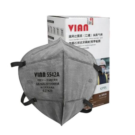 Khẩu trang than hoạt tính VIAN 9542A qua đầu – Lá chắn hô hấp, bảo vệ Khẩu trang than hoạt tính VIAN 9542A qua đầu – Lá chắn hô hấp, bảo vệ