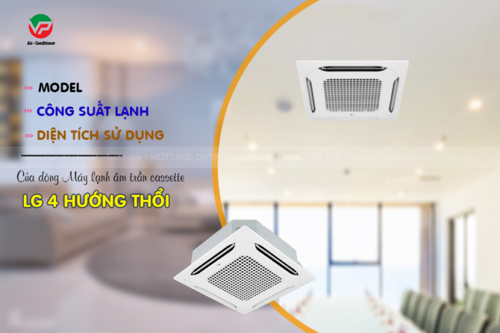 Dịch vụ thi công Máy lạnh âm trần LG trọn gói giá rẻ – Đi đường ống đồng âm tường