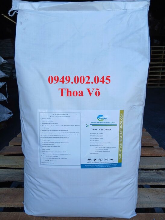 YEAST CELL WALL – BETA GLUCAN TĂNG CƯỜNG MIỄN DỊCH, BẢO VỆ ĐƯỜNG RUỘT, GIẢM STRESS CHO TÔM CÁ