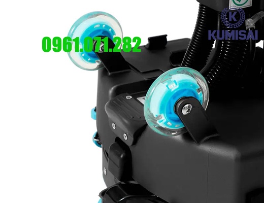 Máy chà sàn liên hợp mini Kumisai KMS-210 (Ắc Quy)