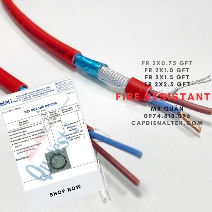 Tổng Kho Altek Kabel: Cáp chống cháy chống nhiễu