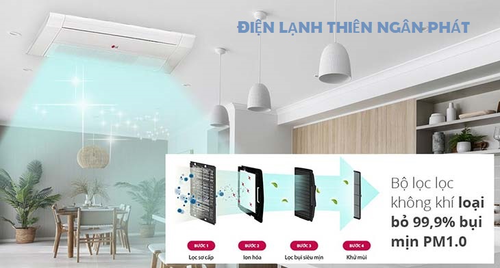 Máy Lạnh Âm Trần LG ZTNQ24GTLA0 – Inverter Máy Lạnh Âm Trần LG ZTNQ24GTLA0 – Inverter
