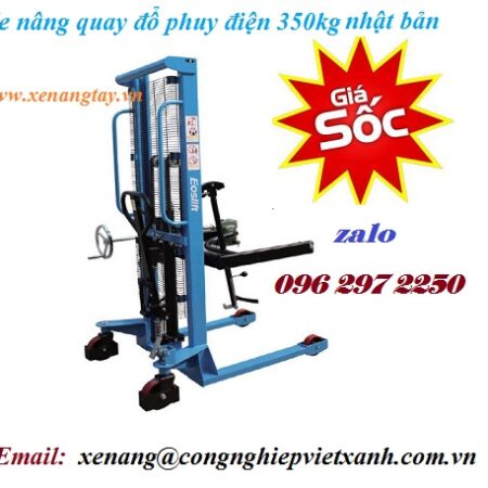 Xe nâng phuy có thể sử dụng ngoài trời mưa?
