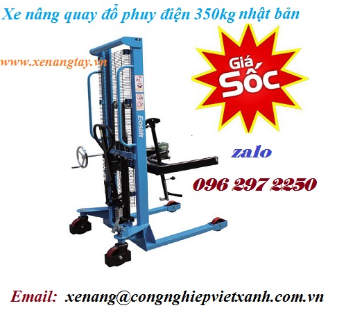 Xe nâng phuy có thể sử dụng ngoài trời mưa?