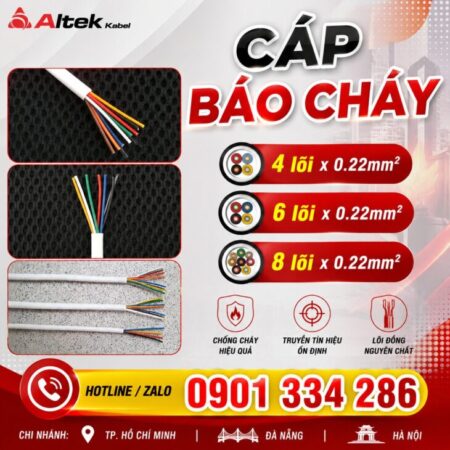 Cáp Báo Cháy ALTEK KABEL – Cáp Tín Hiệu PCCC