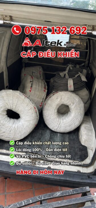 Cáp điều khiển Altek Kabel – Truyền tín hiệu ổn định cho hệ thống điều khiển