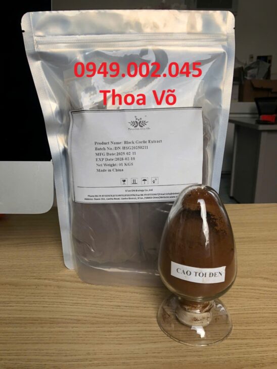 Cao Tỏi Đen – Kháng khuẩn mạnh, tăng miễn dịch, hỗ trợ tiêu hóa cho tôm cá