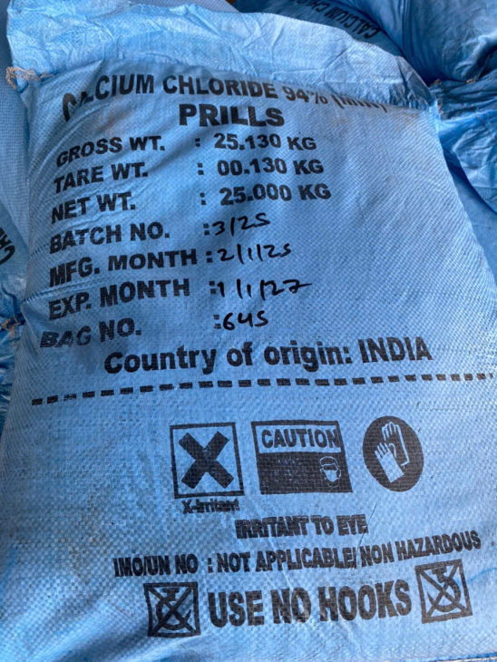 CALCIUM CHLORIDE (CaCl₂) – BỔ SUNG CANXI, HỖ TRỢ TÔM CỨNG VỎ