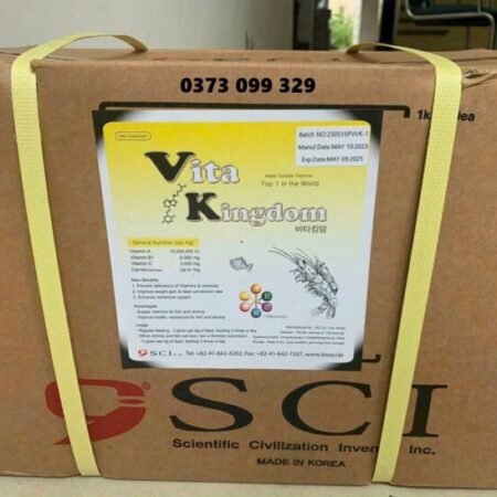 VITAKINGDOM – VITAMIN CAO CẤP CHO TÔM, CÁ VITAKINGDOM – VITAMIN CAO CẤP CHO TÔM, CÁ