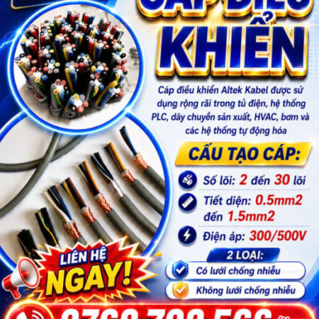 CẦN BÁN Cáp Điều Khiển ALTEK KABEL Truyền Tín Hiệu Tốt