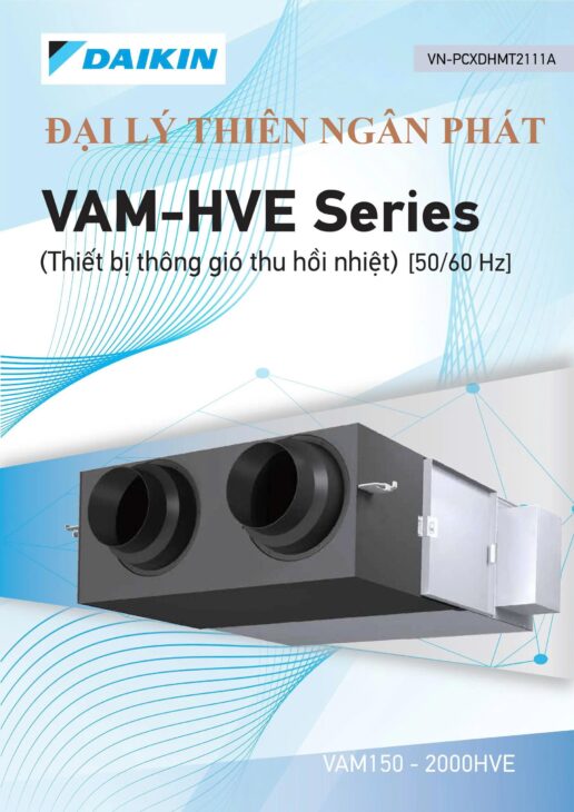 THIẾT BỊ THÔNG GIÓ THU HỒI NHIỆT DAIKIN VAM500HVE