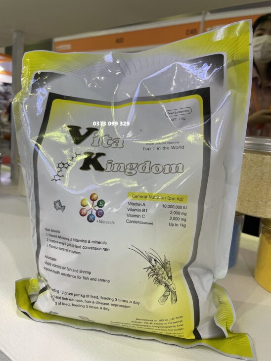 VITAKINGDOM – VITAMIN CAO CẤP CHO TÔM, CÁ