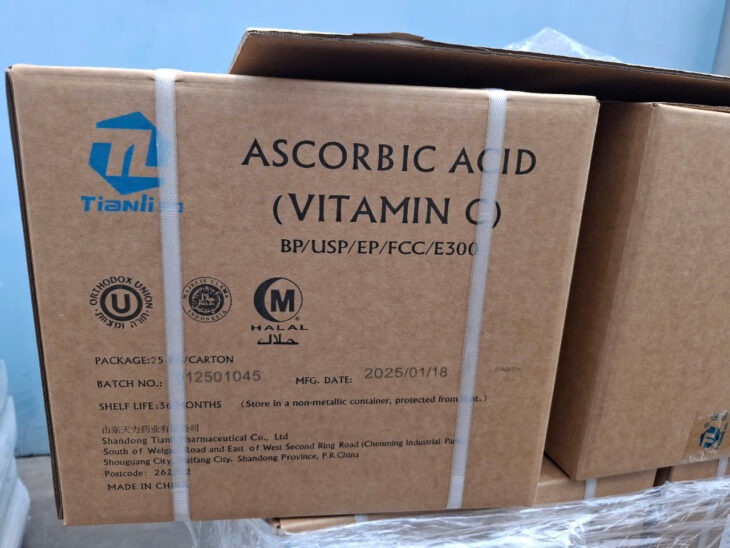 VITAMIN C 99% – Hãng Shandong Tianli