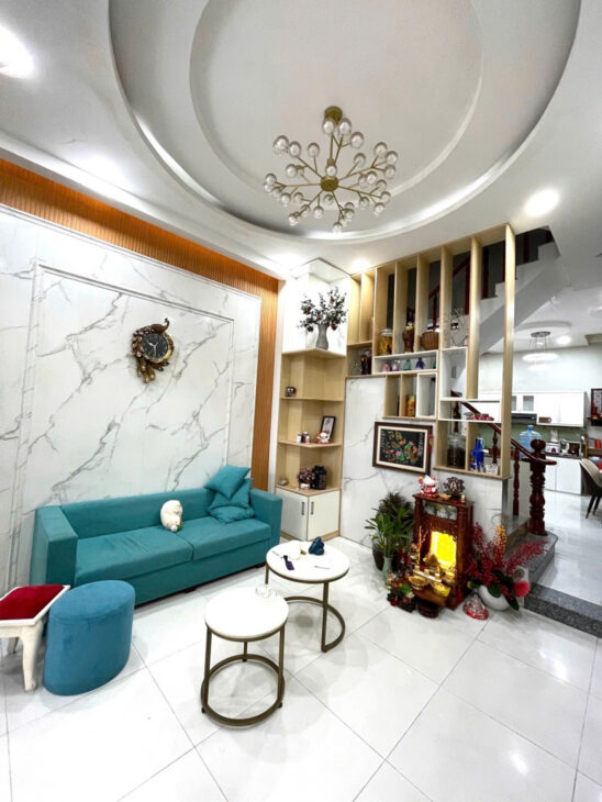 BÁN NHÀ 4 TẦNG – GẦN 60M² – HẺM Ô TÔ 6M – KHU DÂN CƯ ĐẸP – 4.X TỶ
