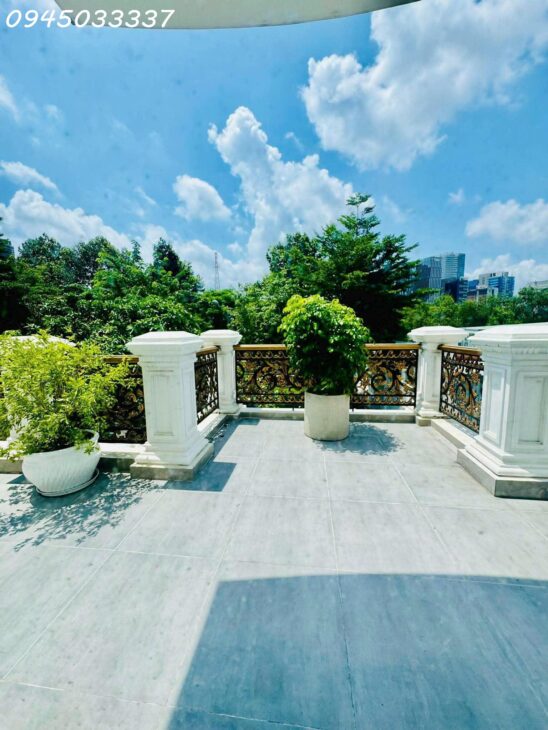 Biệt Thự Đơn Lập Cityland Quận 7 View Sông, Dt 370M² (25x15M), Hầm + 4 Tầng, Giá 88 Tỷ