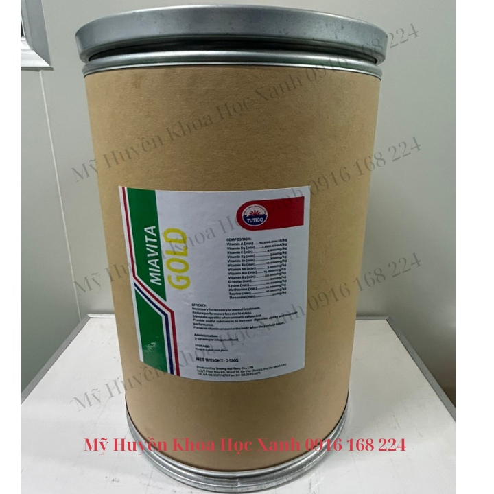 MIAVITA GOLD – bổ sung vitamin tổng hợp cho tôm cá