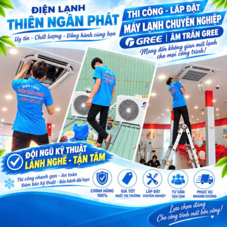 ĐẠI LÝ MÁY LẠNH ÂM TRẦN GREE CHÍNH HÃNG