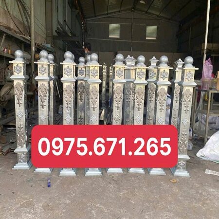 Trụ cầu thang sắt hộp theo kích thước Trụ cầu thang sắt hộp theo kích thước